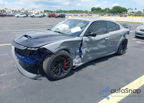 2020 Dodge Charger Scat Pack Widebody Rwd from USA, damaged, VIN 2C3CDXGJ8LH221455